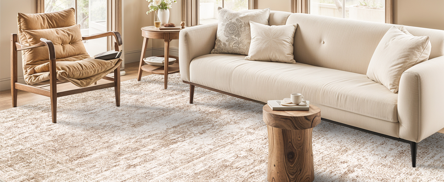 beige brown rug
