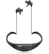 Tayogo Waterproof Mp3 Player for Swimming, IPX8 8GB Swimming Headset Silicone Coated Waterproof M...