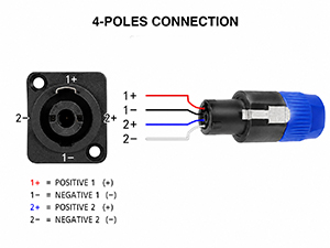  SPKN BLU 2PCS