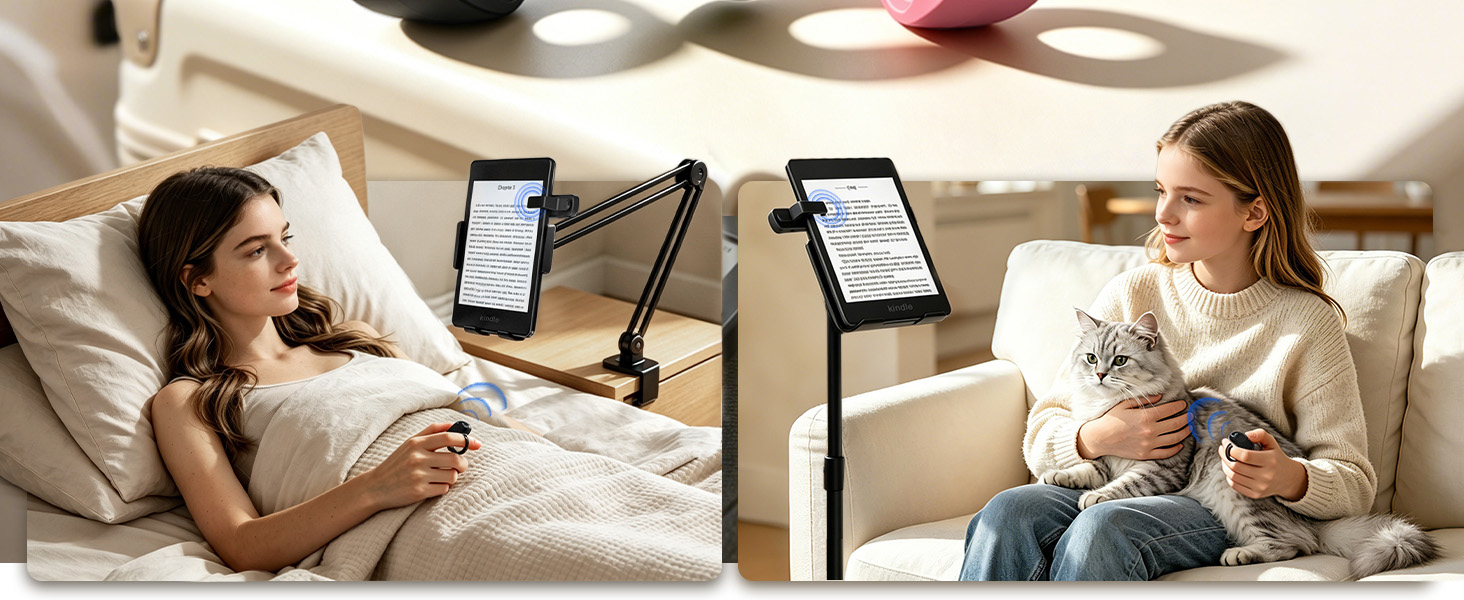 Kindle page turner ring