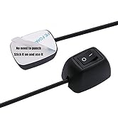 TWTADE Paste Type Switch Car Push Button Switch ON/Off DC12V Surface Mount Switch Water Drop Shap...