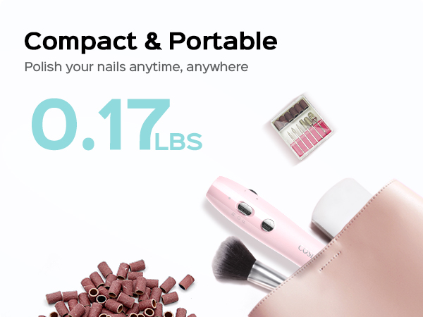 Electric Nail Drill Kit: Professional Stepless Speed Regulation