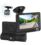Car DVR Dash Camera, FHD 1080P 170° Wide Angle Car DVR Rearview Video Dash Cam Recorder Camera LC...