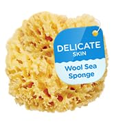 HartFelt Delicate Skin Wool Sea Sponge 4 in | Real Natural Sponges for Body and Face Gentle Care ...