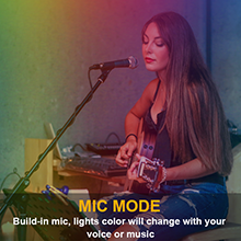 rgbic led strip lights with moc mode