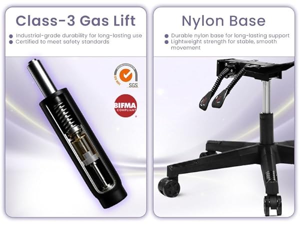 Steel frame and Smooth casters