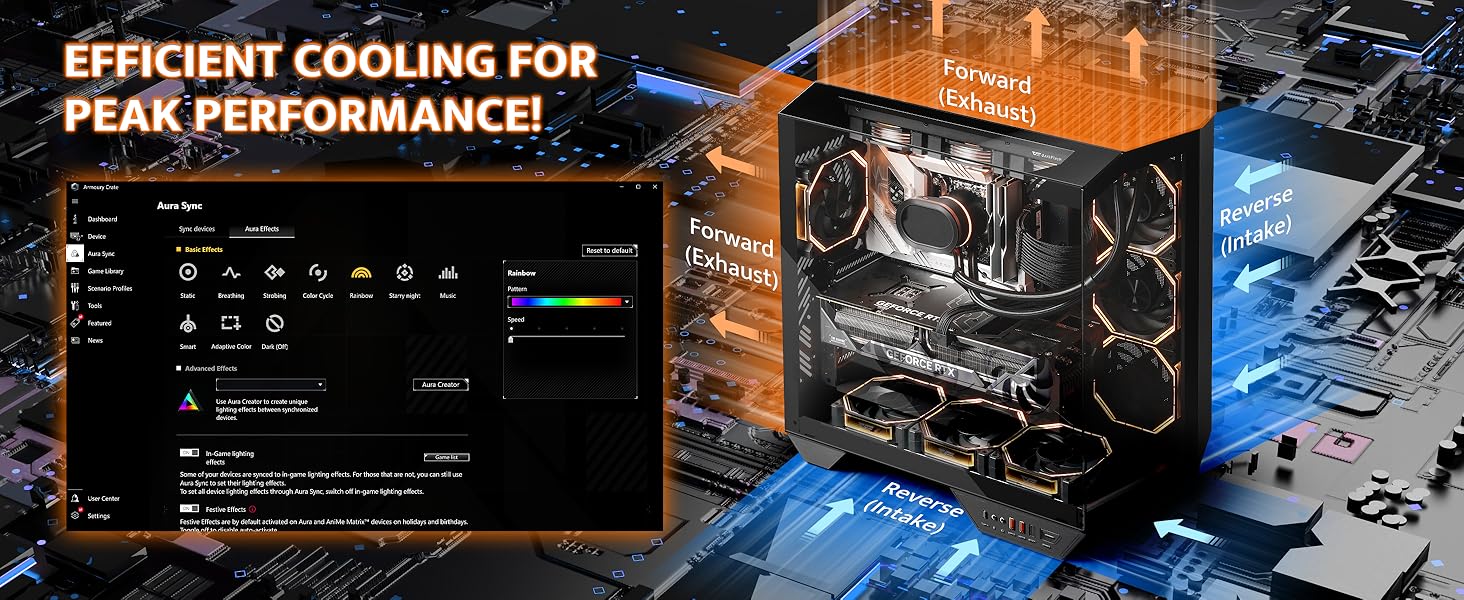 DF-INF34-A3BK EFFICIENT COOLING FOR PEAK PERFORMANCE!