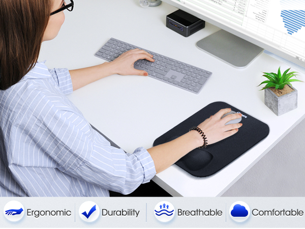 Top mouse pad for gaming, officing,studying