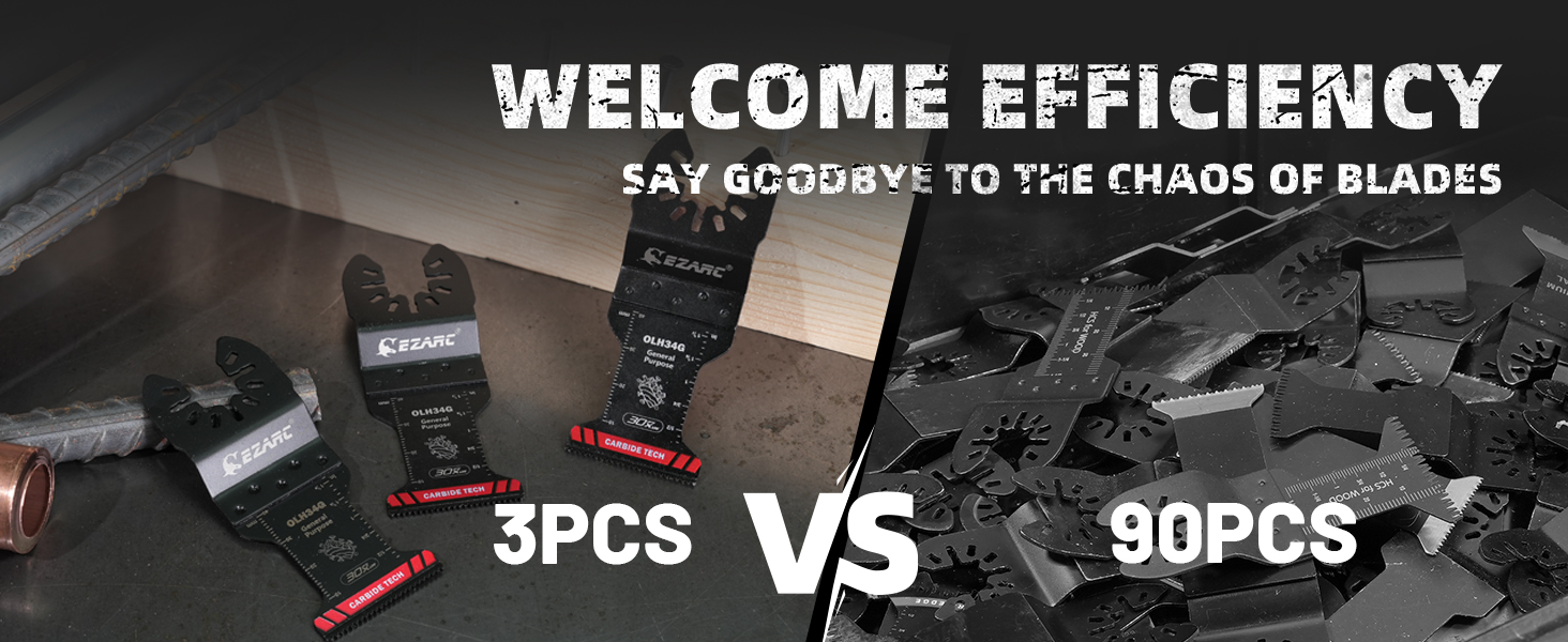 EZARC Carbide Oscillating Saw Blades General Purpose