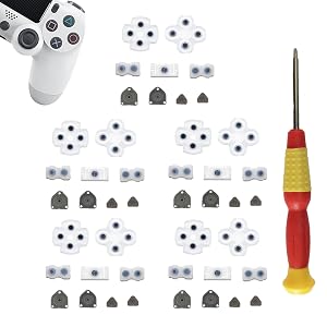 PS4 Silicone Conductive Rubber Pads