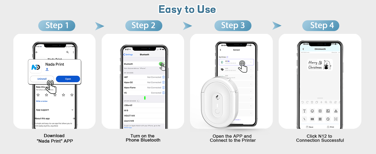 label maker machine with tape label printer labeler label machines