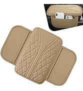 Icyfond Car Center Console Cover, Leather Auto Armrest Cover, Breathable Waterproof Car Armrest C...