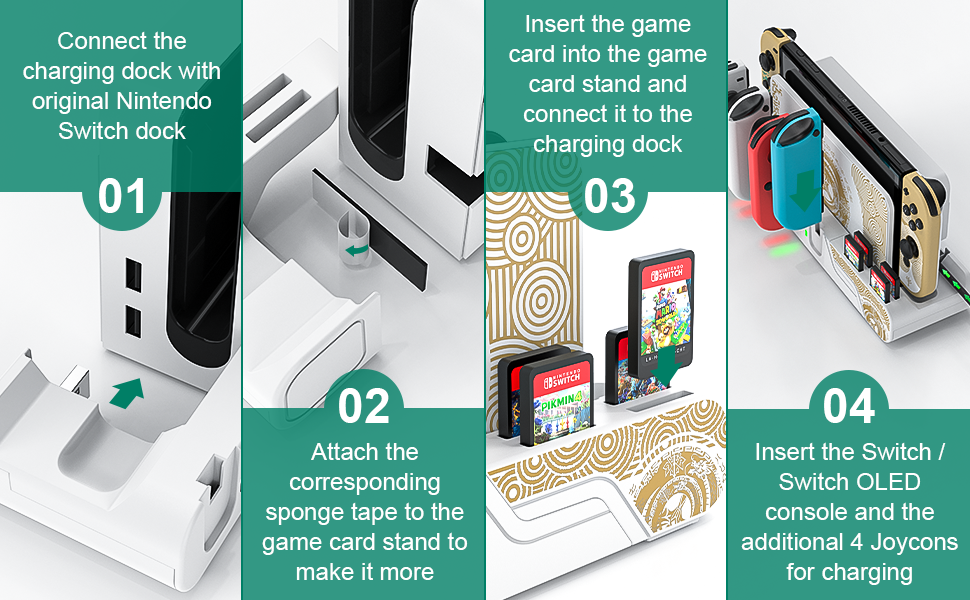 switch charging station switch charger dock
