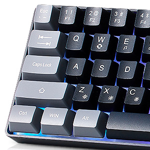 Wired Portable 60% Mechanical Feeling Gaming Keyboard,