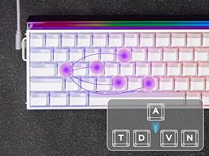 Wired Magnetic Gaming Keyboard