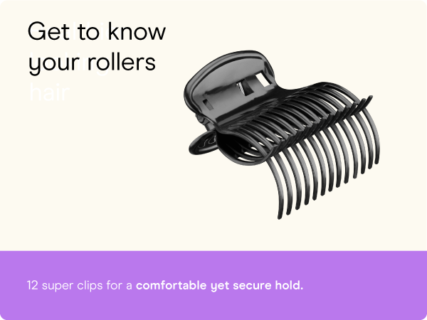 Conair hot rollers heated long medium hair electric jumbo curlers women’s large 12 clips ceramic