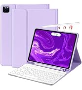 aMZCaSE for iPad Air 11 inch M2(2024) Pro 11 inch case with Keyboard,for iPad Pro 4th Gen 2022,De...