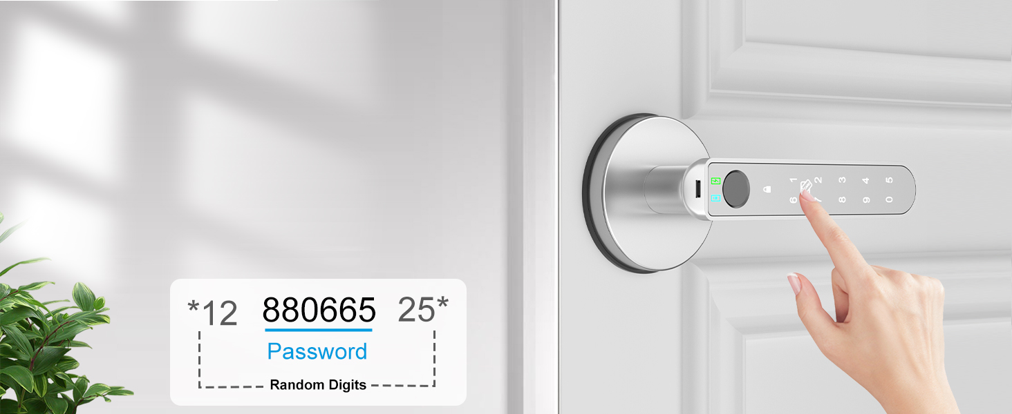 Anti-peed keypad Silver