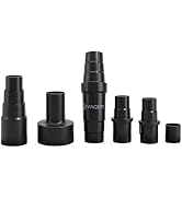 Universal Vacuum Hose Adapter Kit Reducer Attachment Set Converter from 1 1/2 inch to 1 1/4 inch ...