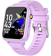 Sedzofan Smart Watch for Kids, Gift for Girls Age 6-12, 24 Puzzle Games HD Touchscreen Kids Watch...