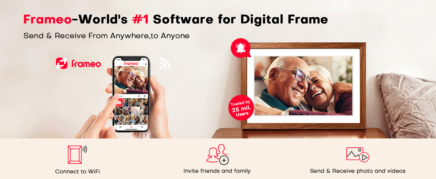 pastigio digital picture frame