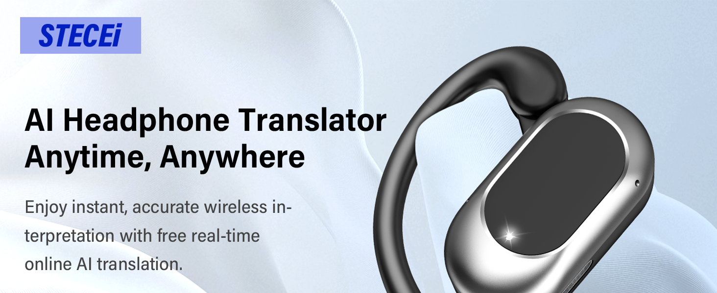 AI Translation Earbuds Real Time