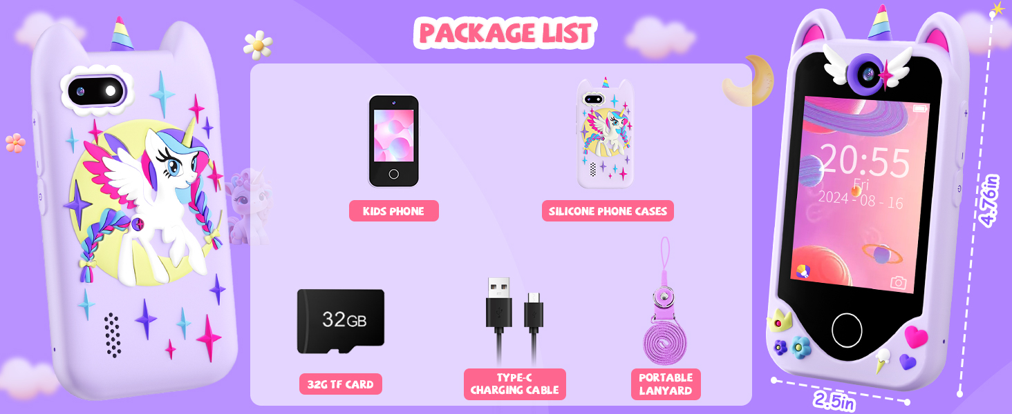 kids smart phone for 3-9 year old