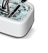 Vaolvpant Ultrasonic Cleaner Jewelry and Watch Cleaner 640ml(22.5oz)3 Time Modes for Easy One-Tou...