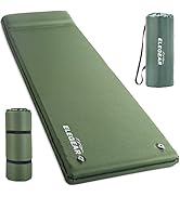Elegear Self Inflating Sleeping Pad, 3.1" Ultra-Thick Memory Foam Camping Pad with Pillow Fast In...