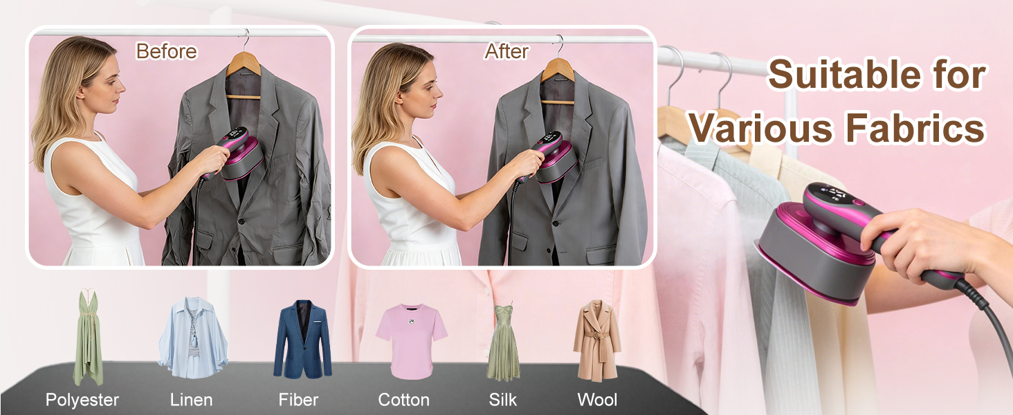 KOKABI Travel Steamer for Clothes