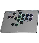 JZW-Shop Haute42 Leverless Arcade Stick T16-30th, All-Button Arcade Controller for Switch/PC/PS4/...