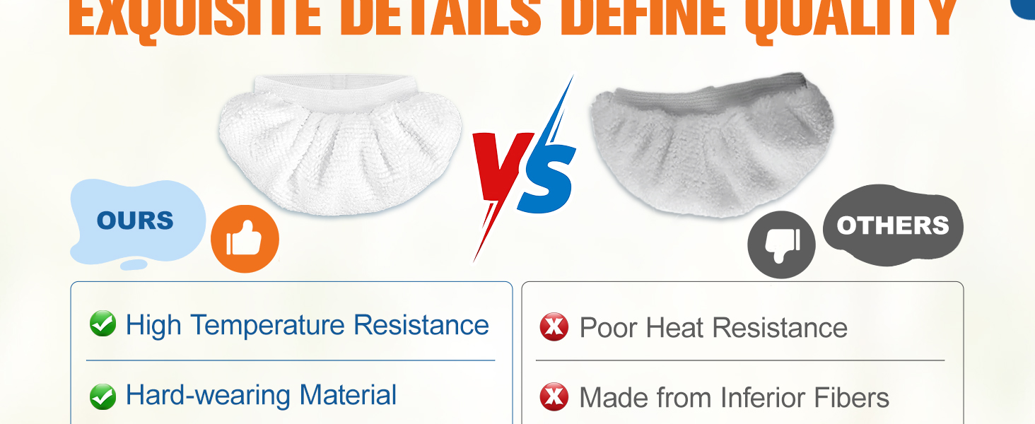 Steam Mop Replacement Pads