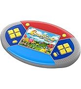 TEBIYOU Handheld Game Console for Kids Build in 218 Puzzle Leisure Video Games Portable Rechargea...