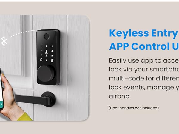 keyless entry door lock