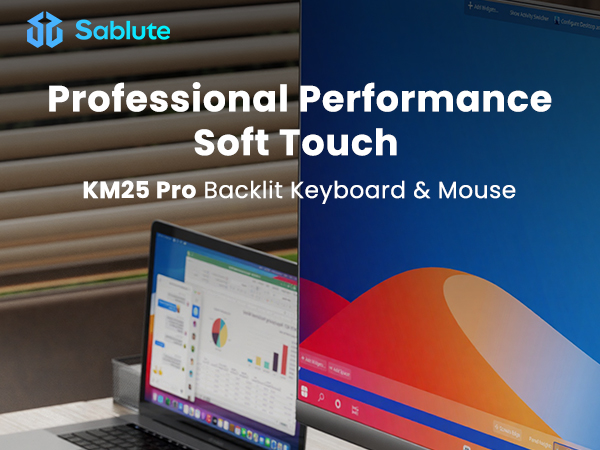 SABLUTE Keyboard and mouse comb