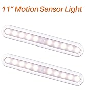 STAR-SPANGLED 11” Motion Sensor Lights Indoor AA Battery Operated, Stick on LED Light for Closet,...