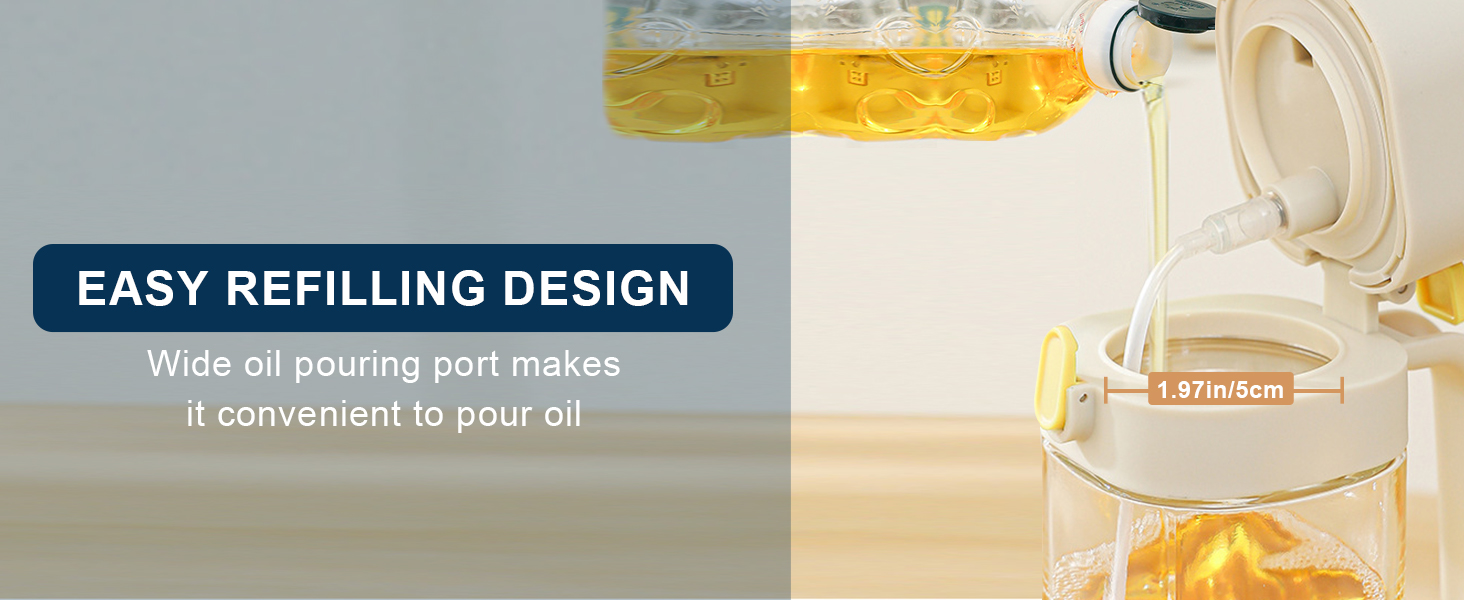 Easy Refilling Design