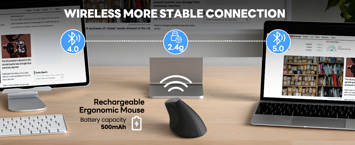 Ergonomic Mouse Wireless