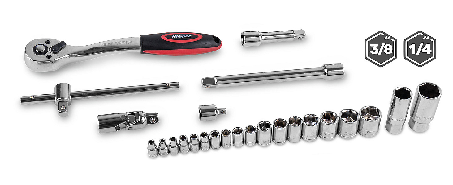 67 Piece Metric Auto Mechanics Tool Kit Set