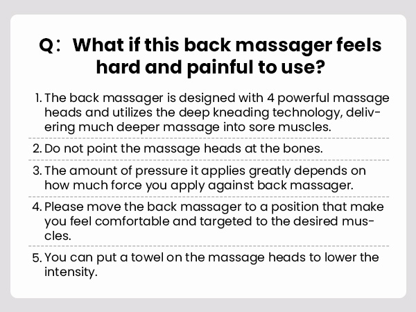 back massager for back pain massagers for neck and back cordless shiatsu neck and back massager