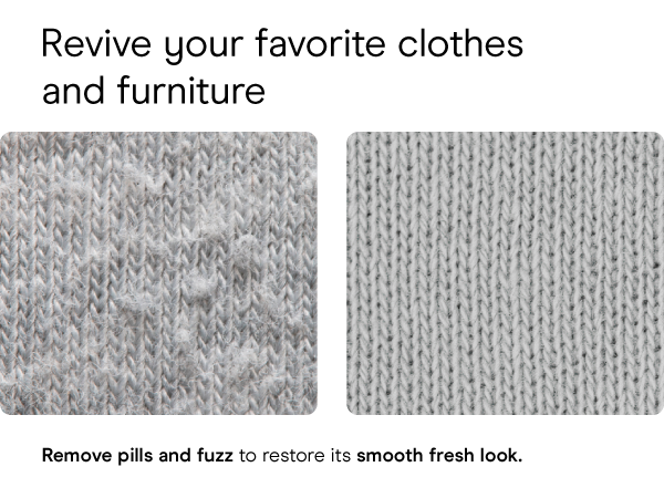 Conair fabric shaver sweater lint depiller defuzzer clothing adjustable large head revive furniture