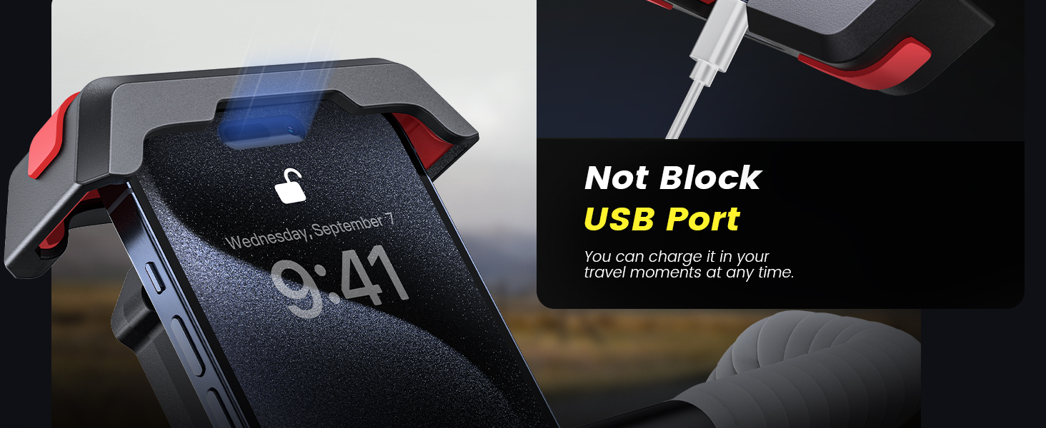 phone mount for motorcycle