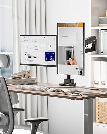 dual monitor arm
