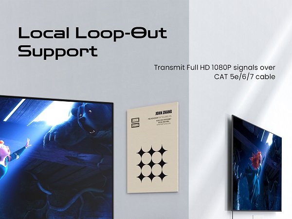 HDMI over Ethernet, Video Extender over Ethernet Cable