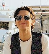 Gleyemor Polarized Square Aviator Sunglasses for Men Retro Military Tough Guy Style Shades