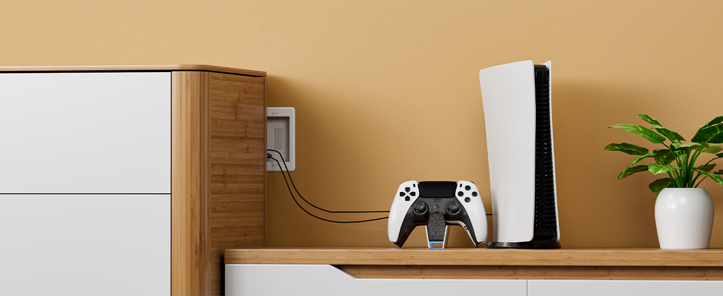 recessed electrical outlet