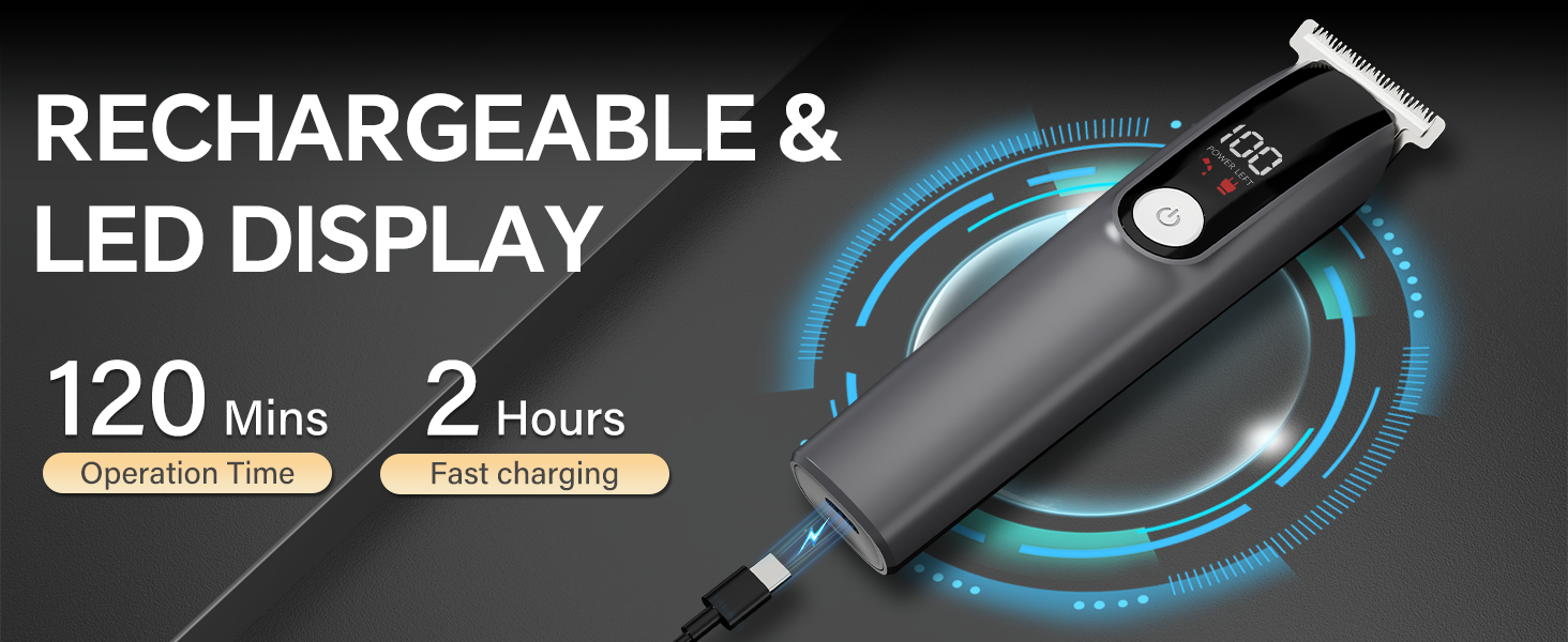 Electric Razor for Nose, Body, Face and Mustache