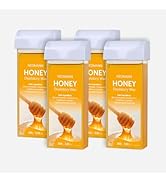 NEOMANN Hair Removal Wax, Wax Refill, Soft Wax Roller Cartridge for Roll on Waxing Kit, Honey Rol...