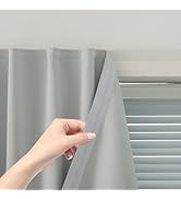 Sovtfides self Adhesive Curtains Portable Blackout Curtain Simple and Easy to Install Bedroom Win...