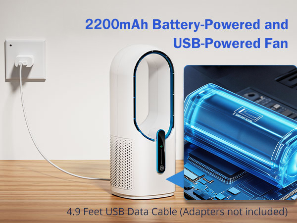 desk fans small quiet